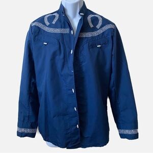 Gran Herradura, Classy Clothing, Western Style Long Sleeve button down Top Shirt